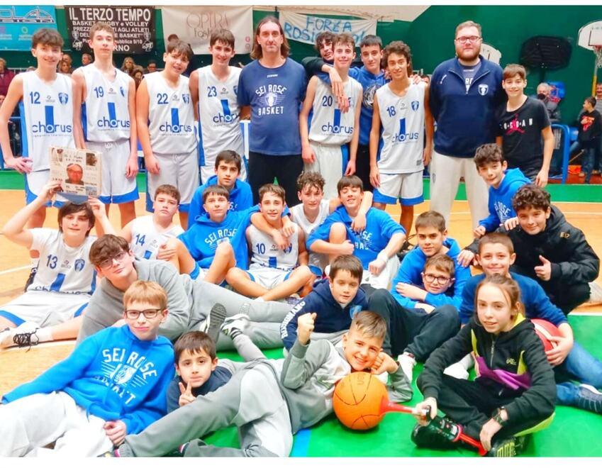 Il Basket Sei Rose Rosignano trainato dai giovani. Settimana di vittorie in ogni categoria del vivaio 