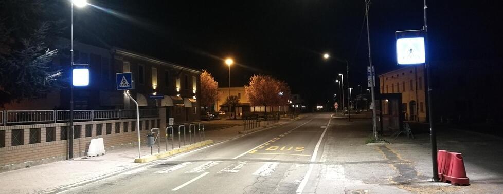 Carpi Sono pronti dieci attraversamenti a led «Più sicurezza stradale per pedoni e ciclisti» 