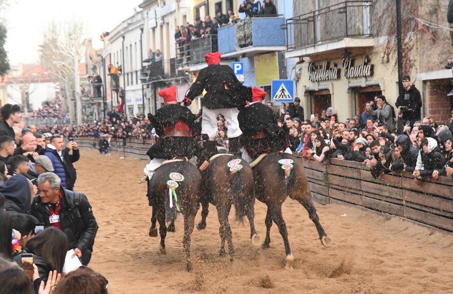 
	Una delle pariglie di marted&igrave; scorso

