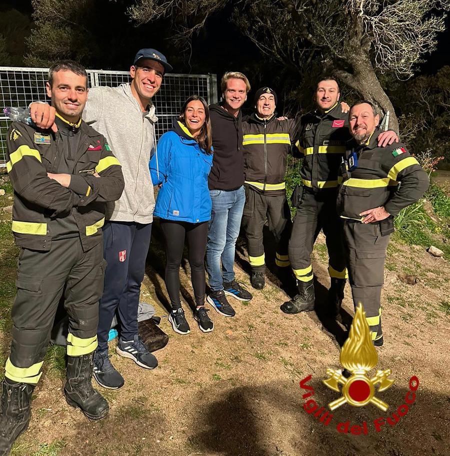 Olbia, tre turisti argentini si perdono a Sa Paulazza: rintracciati dai vigili del fuoco