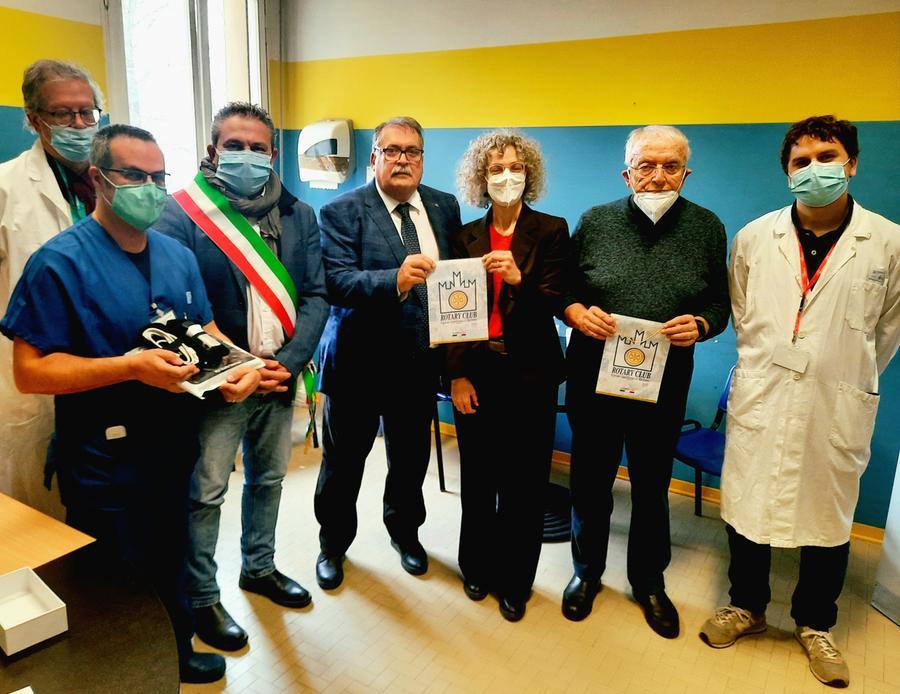 Castelfranco, il Rotary dona una sonda ecografica portatile alla Casa della Comunità