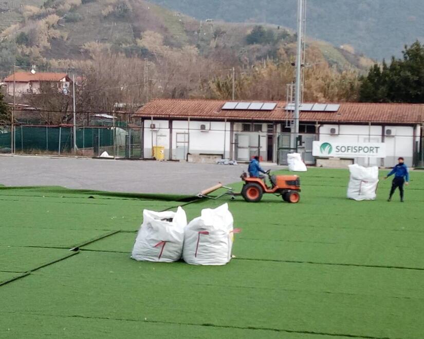 Romagnano, sono stati stoppati i lavori al campo sportivo