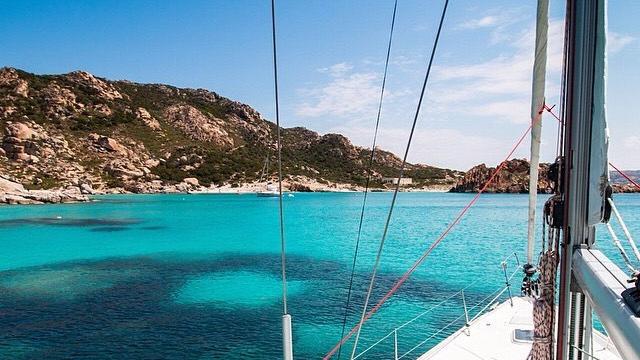 Cala Corsara nell'isola di Spargi 