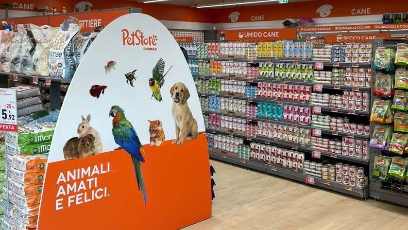 Altopascio, apre il negozio Conad per animali. Ecco cinque assunzioni: come candidarsi