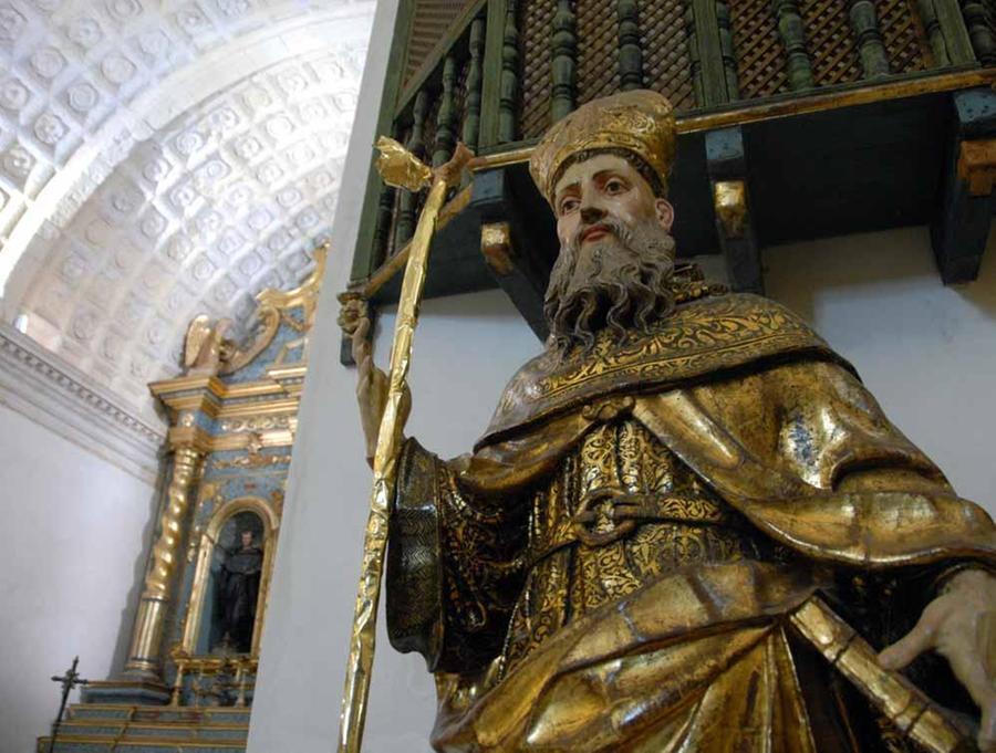 
	Un interno della chiesa di Sant'Agostino a Cagliari

