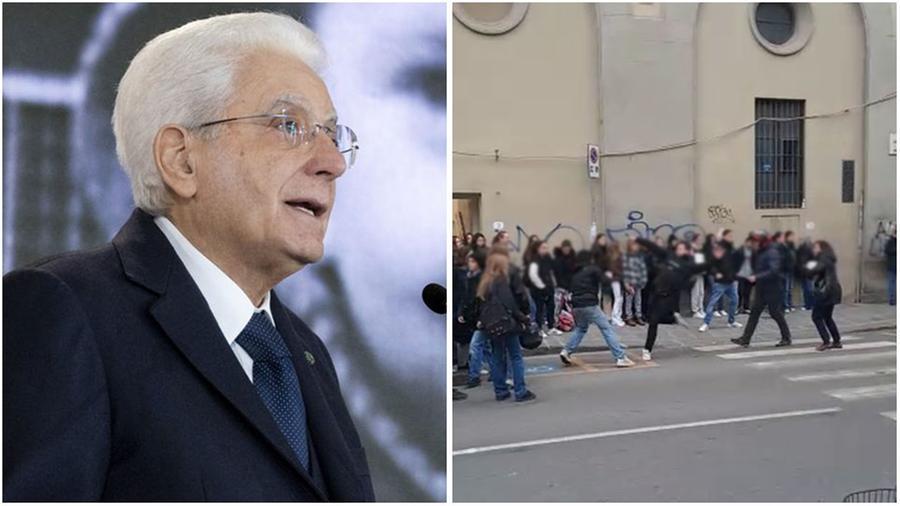 Mattarella e il pestaggio al liceo di Firenze: «Servono comportamenti positivi per fermare la violenza»