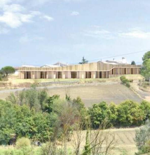 
	Il rendering della nuova scuola a San Miniato

