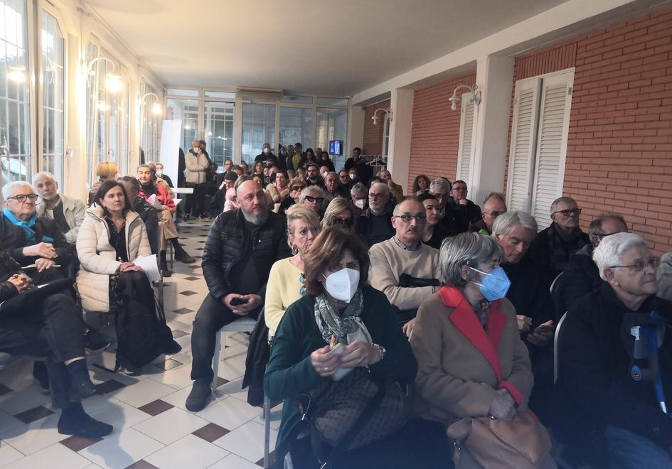 Uno scorcio del pubblico intervenuto