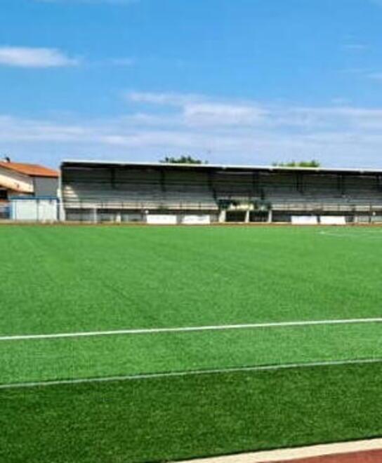 ll campo di Montignoso dove si è giocata la partita