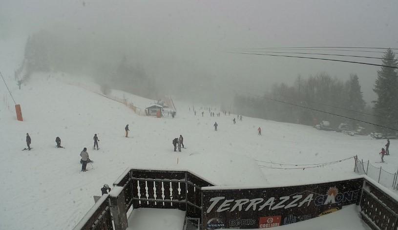 Nevica su tutto l’Appennino Modenese