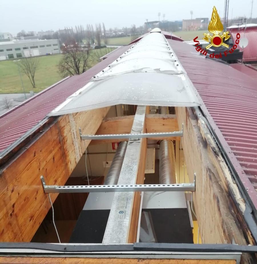 La Bora semina danni in tutta la provincia