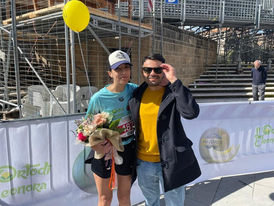 
	I futuri sposi Rossella Marcialis e Fabio Falchi

