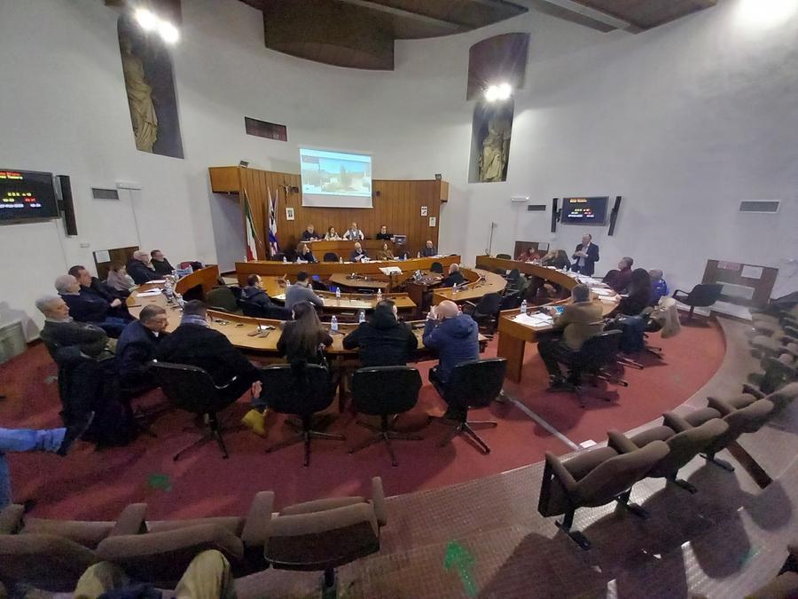 
	Una immagine di repertorio del consiglio comunale di Oristano

