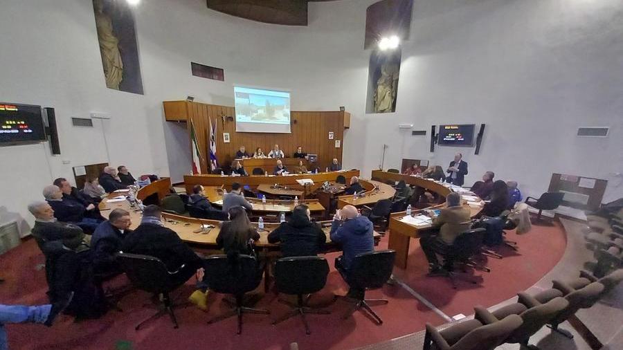 Una immagine di repertorio del consiglio comunale di Oristano