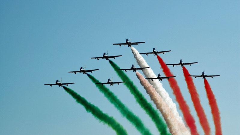Le elezioni rischiano di far slittare lo spettacolo delle Frecce tricolori a Pietrasanta