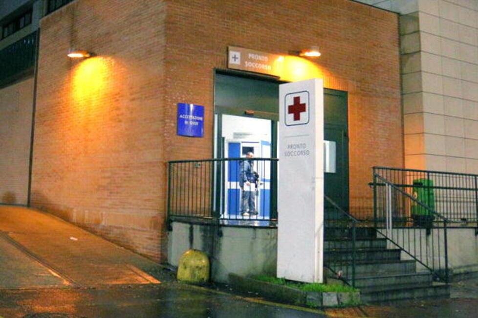 L'ingresso del pronto soccorso labronico