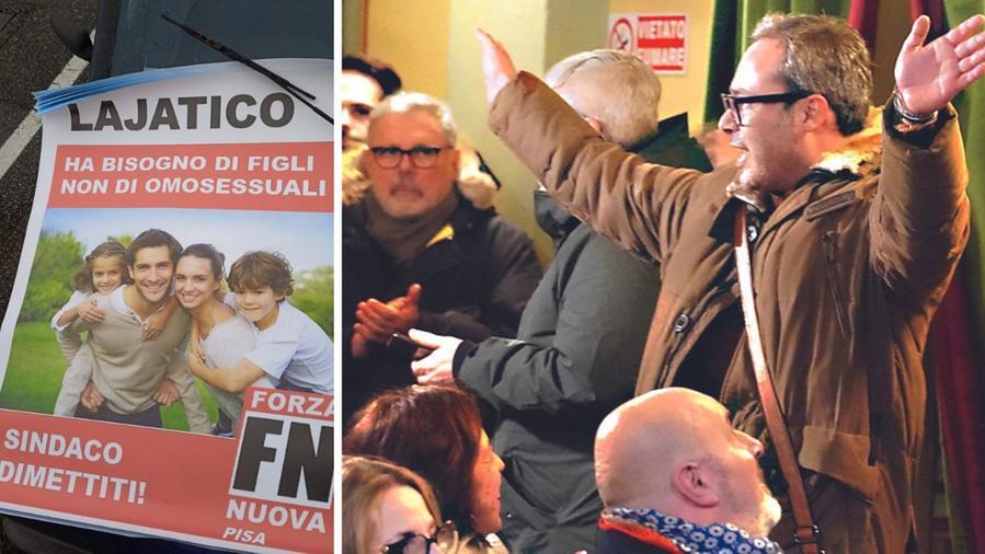 Volantini omofobi a Lajatico, l’autore ha un nome. Il sindaco: «Vorrei parlare con il responsabile» – Video