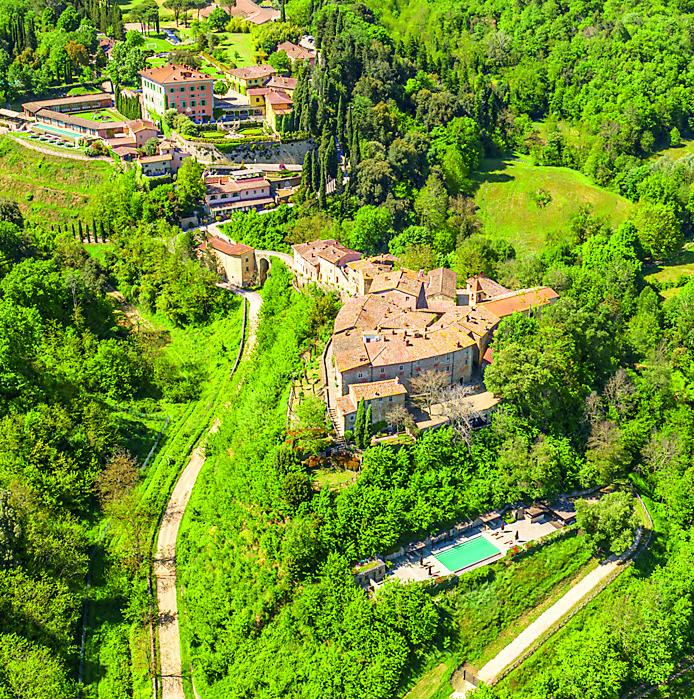 Arezzo la tenuta bio ed ecosostenibile dei Ferragamo dove gli