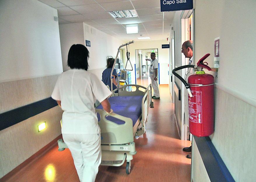 
	Un interno del reparto di Medicina del San Martino (archivio)

