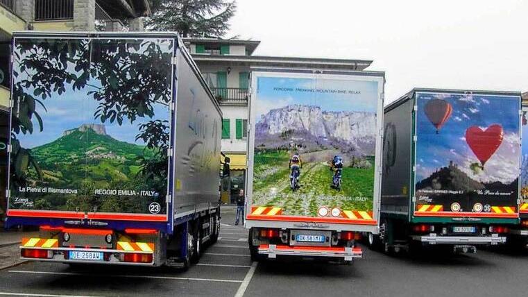 Le foto più belle della Montagna sui camion che girano il mondo