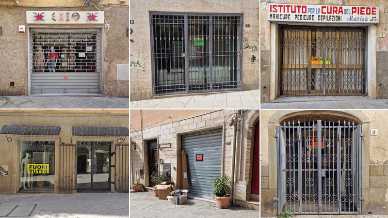 La desertificazione del centro di Grosseto: in dieci anni negozi dimezzati