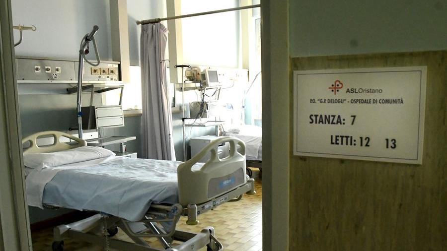 Una camera all'ospedale di comunità a Ghilarza