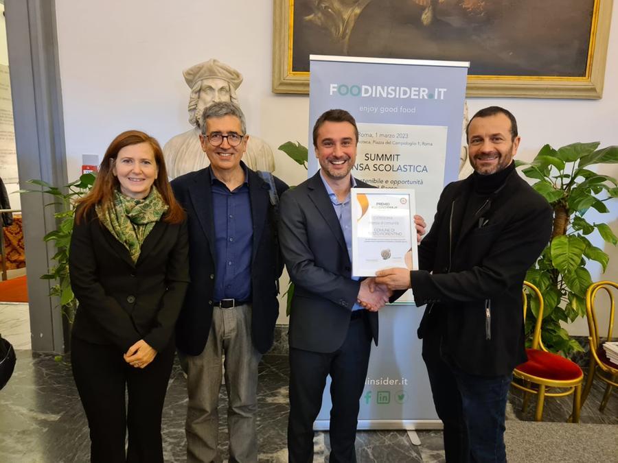 Le mense di Sesto Fiorentino, le migliori d’Italia: la premiazione in Campidoglio