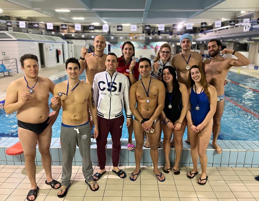 Il team Csi Nuoto  alla grande ai campionati regionali