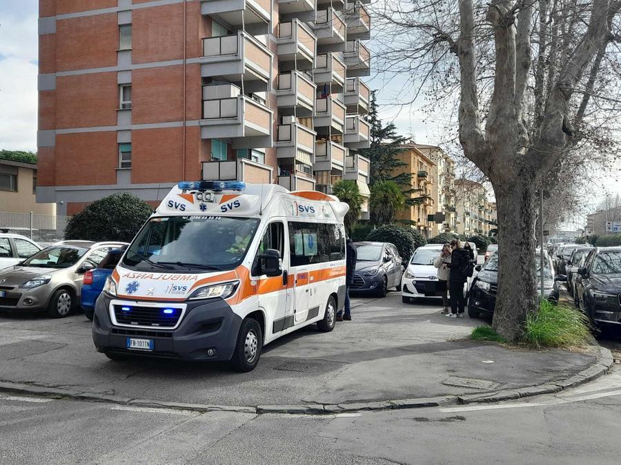 
	L'ambulanza della Svs sul posto&nbsp;

