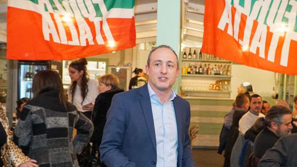 Minacciato dagli anarchici, il segretario Fdi Marco Guidi sotto sorveglianza