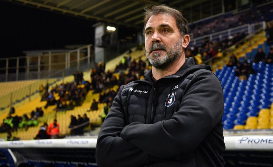 
	Luca D'Angelo, allenatore del Pisa&nbsp;

