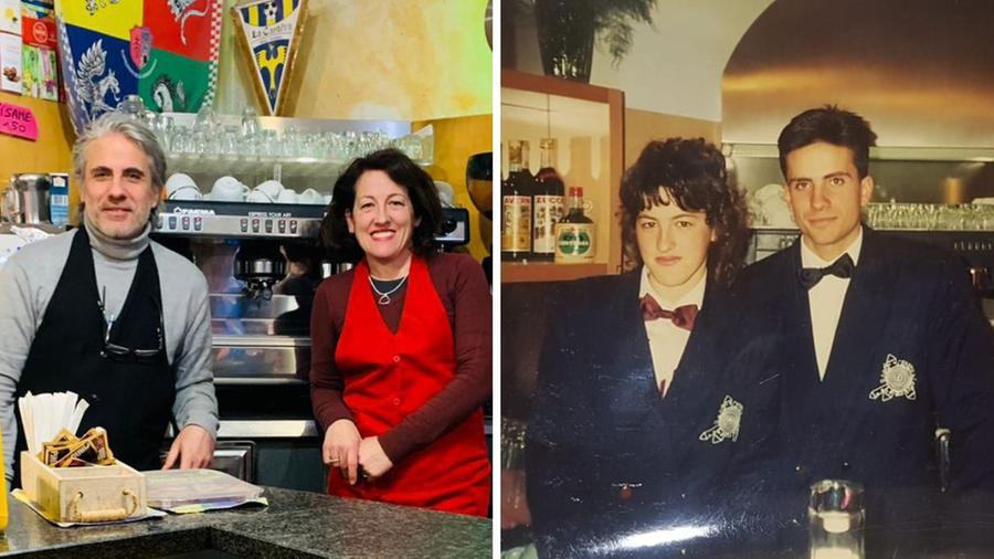 Il Bar Centrale festeggia 30 anni, pasticcini e brindisi con i clienti: «Traguardo importante»
