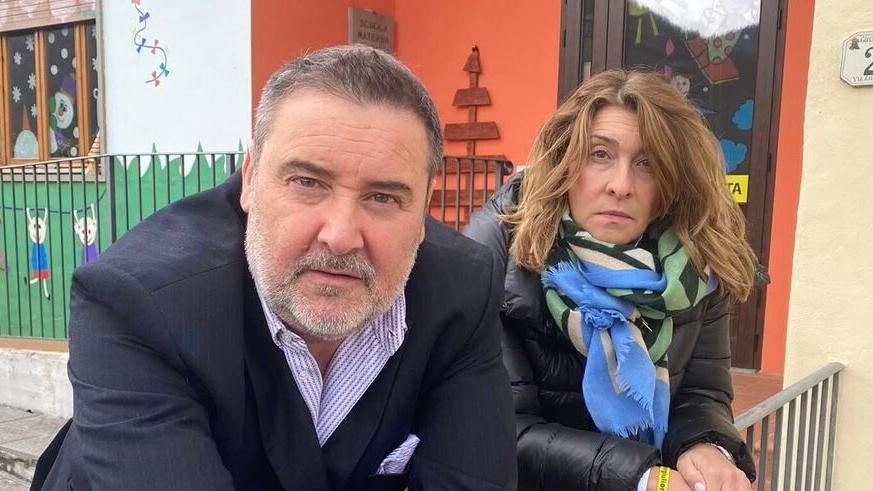Il sindaco di Cantagallo Guglielmo Bongiorno e l’assessora Maila Grazzini