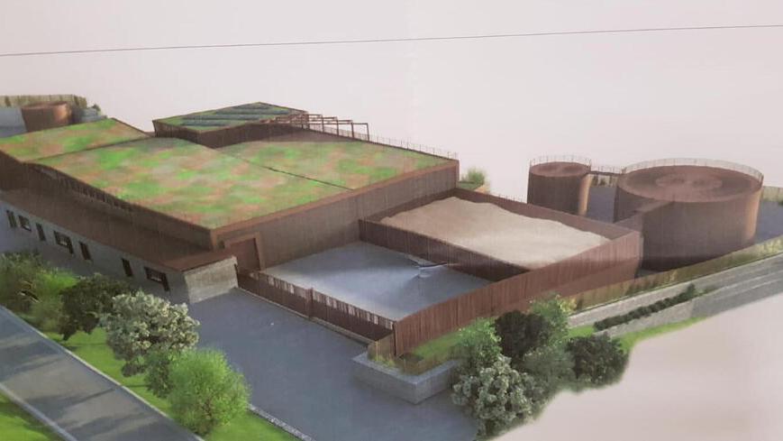 Il rendering del progetto relativo al nuovo impianto di Tana Termini