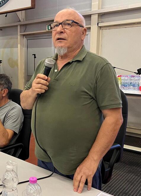 L’attuale au del Mefit Antonio Grassotti (foto Nucci)
