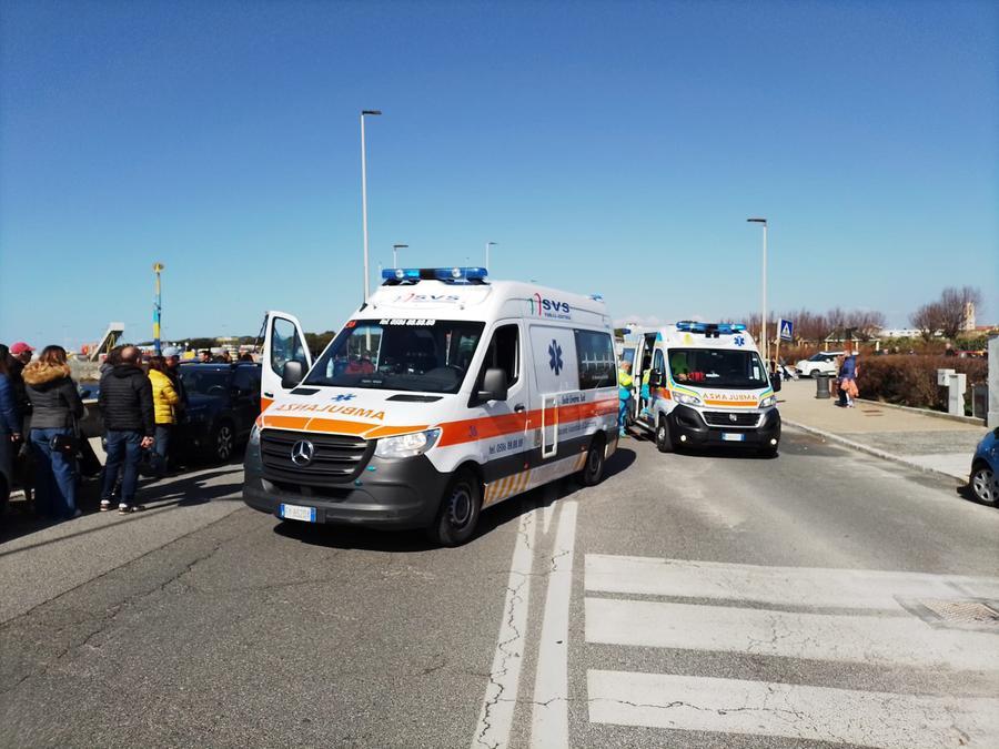 
	Il luogo dell'incidente (foto Daniele Stefanini/Silvi)

