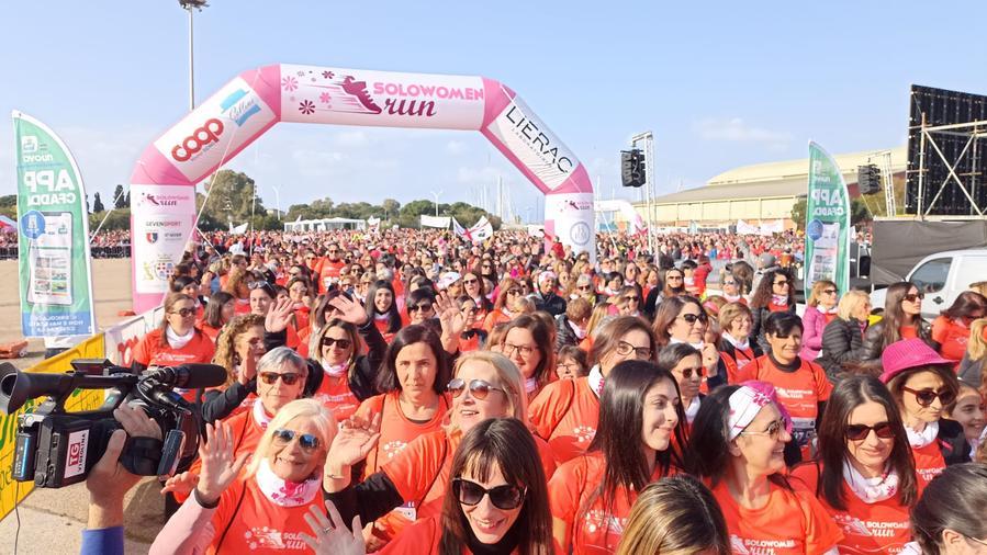 La settima edizione di Solowomenrun <em>(foto Mario Rosas)</em>