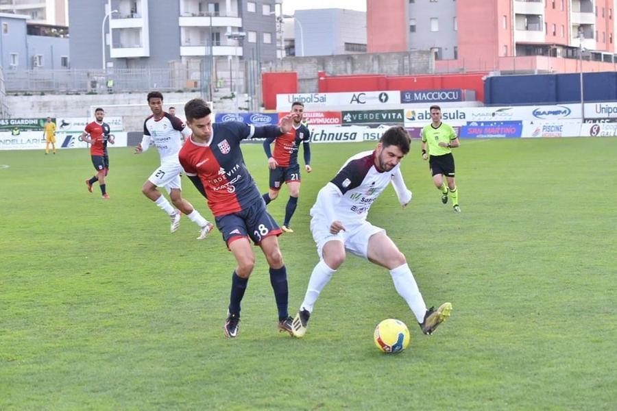 
	Il Pontedera vince a Sassari con la Torres grazie alla rete di Catanese (Foto: Us Citt&agrave; di Pontedera)

