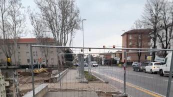 Carpi. «Pedoni e disabili senza sicurezza vicino al cantiere di via Manzoni»