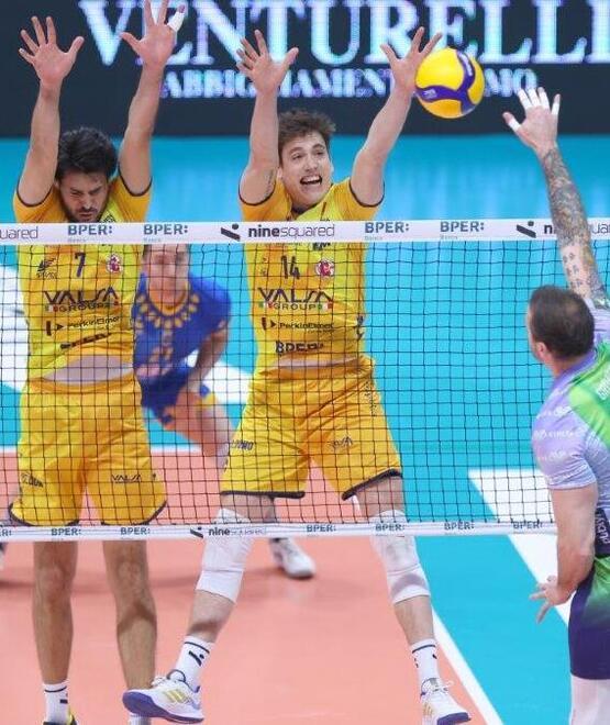Autorete Modena volley Monza fa festa Trento è seconda