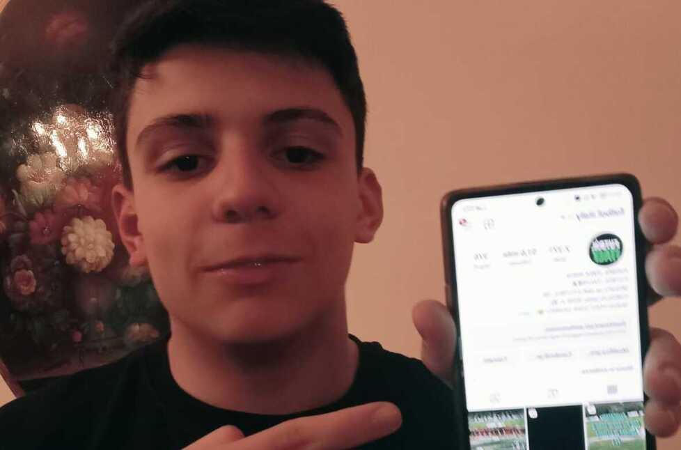 Futból Italy supera i 50mila follower su Instagram: il record di un 16enne gallurese 