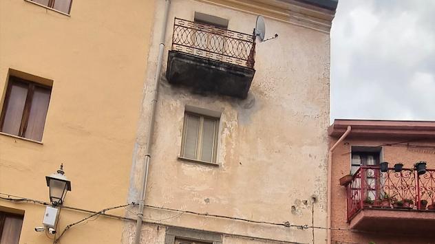 La casa dei fratelli Pittalis a Bitti