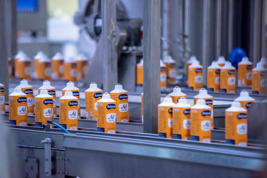 
	Linea di confezionamento del latte della 3a di Arborea

