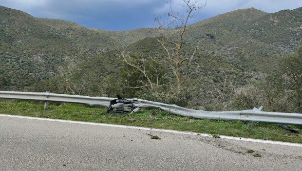 Precipita nella scarpata per 50 metri, automobilista quasi illeso a Villasalto