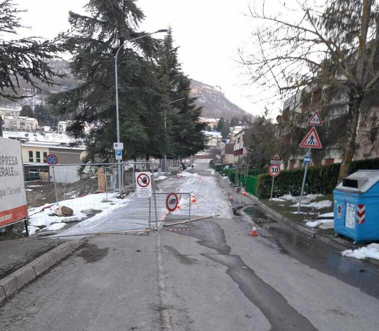 Iniziano oggi i lavori sulla frana Danni a 4 case, residenti trasferiti