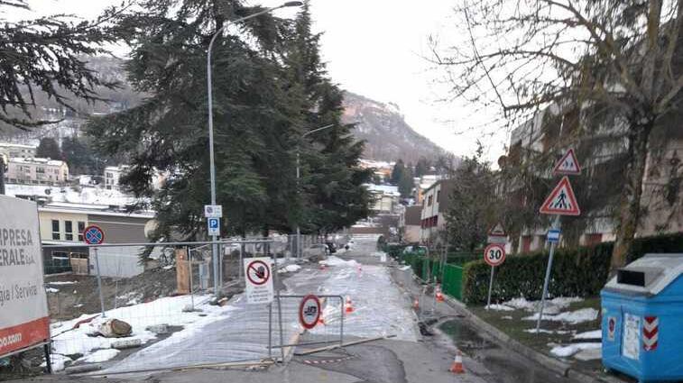 Iniziano oggi i lavori sulla frana Danni a 4 case, residenti trasferiti