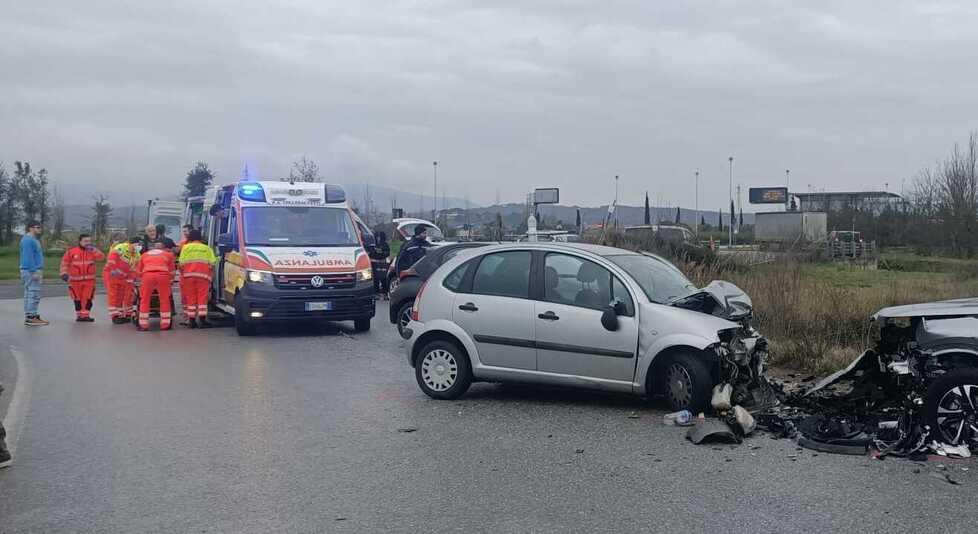 Un intervento dei soccorritori colligiani