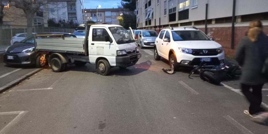 L'incidente in via Umbria