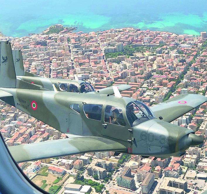 Il volo su Alghero col maggiore Meneghello
