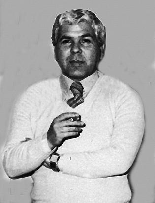 Una vecchia foto di Antonio Bassu